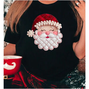 Christmas Santa Short Sleeve Tee